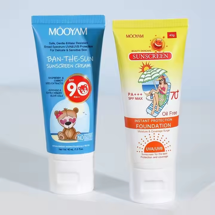 Sun Cream SPF70+ PA+++ Lightweight Daily Sunblock Natural Sunscreen 40g
