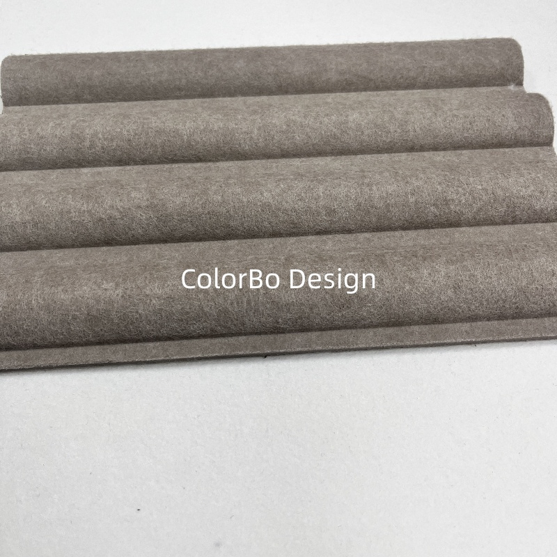 E0 Sound Absorption 3d panel wallpaper wall covering Material with Low Price