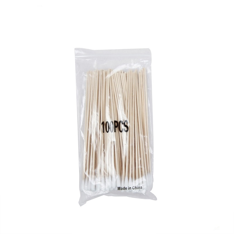 Round Tip Natural Cotton Buds
