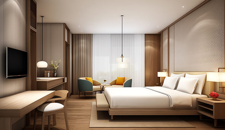 Мебель для отелей комплект спальня гостиная премиум класс