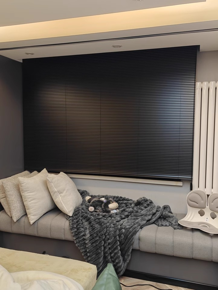 Sisheng Blackout Shutter by Lithium Battery Motor Made of Aluminium Magnesium Alloy