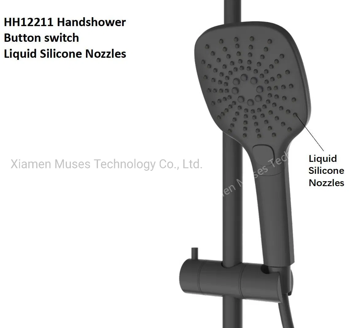 4 Functions High Pressure Sanitary Ware Bathroom Single Handle Thermostatic Rainfall Shower Bath Bar Shower Column Panel Faucet Set Rain Shower System