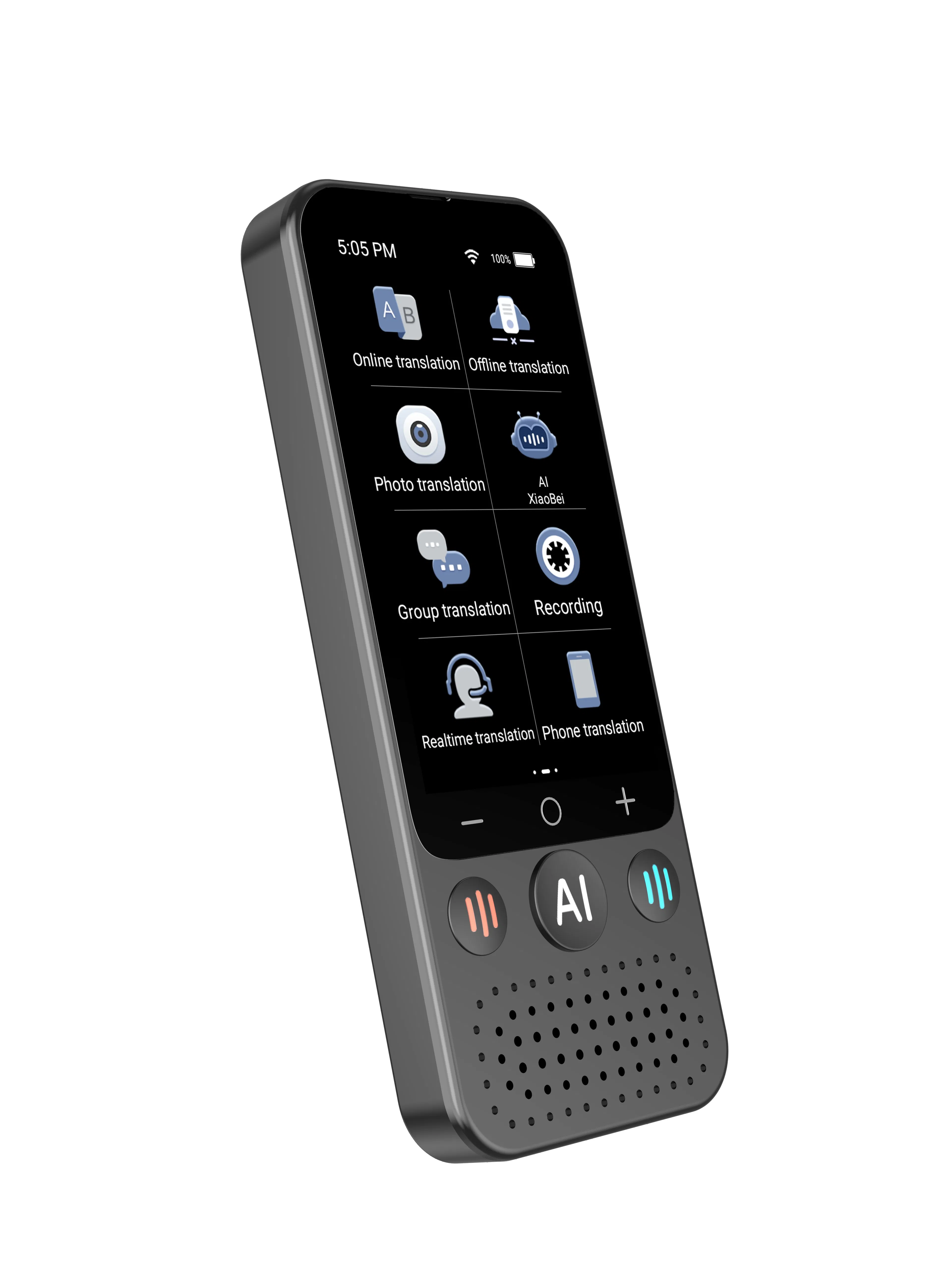 Language Voice Translator Device Real Time 2-Way Translations Supporting 136 Languages for Travelling Learning Shopping