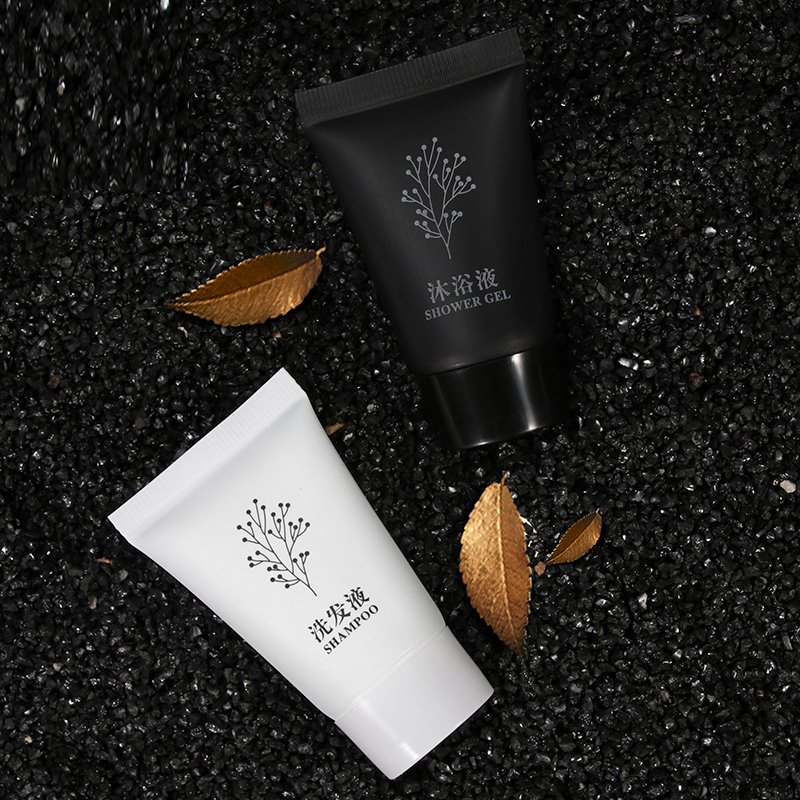 High-Grade Hotel Product 9 PCS Customized Logo Hair Shower Gel Set