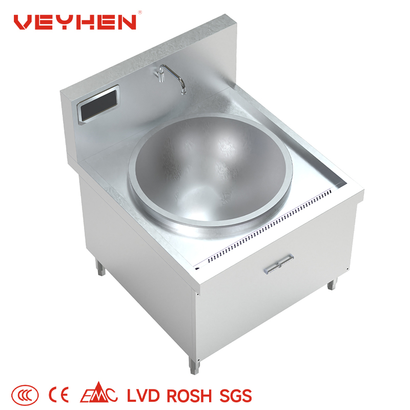 Commercial Induction Cooking Stove with Thickened Stainless Steel Body
