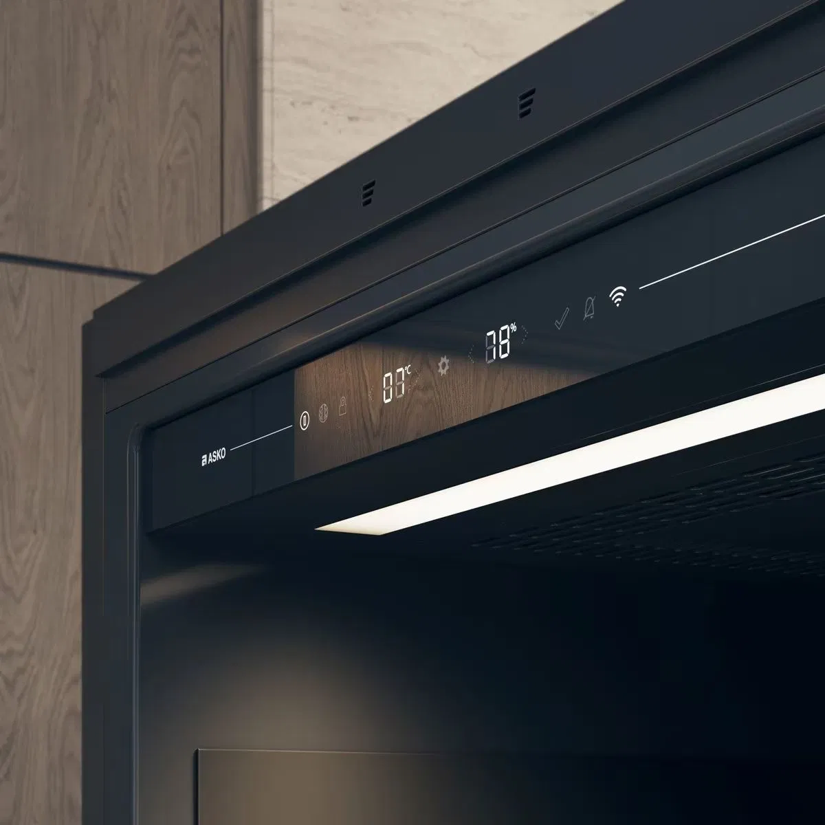 Custom Size Custom Single-Zone Thermostat Glass Door Liquor Storage Wine Display Cabinet Constant Temperature Household