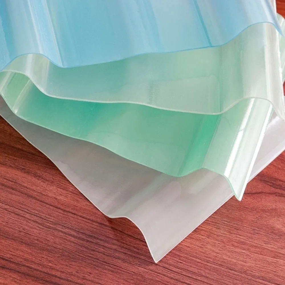 High Strength Fiberglass Panels FRP Corrugated Roofing Panels