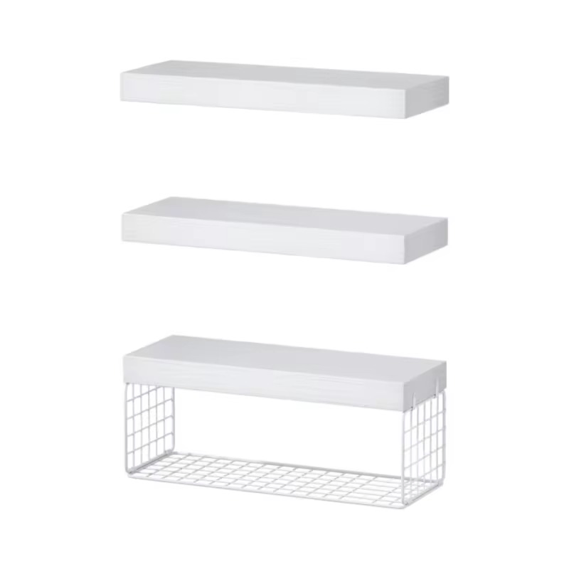 Promotional High Satisfaction Modern Wall Mounted Floating Shelves Bathroom Sets