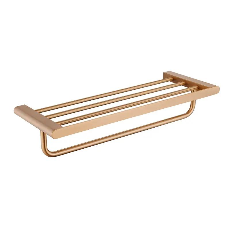 Комплект аксессуаров для ванной Rose Gold, нержавеющая сталь