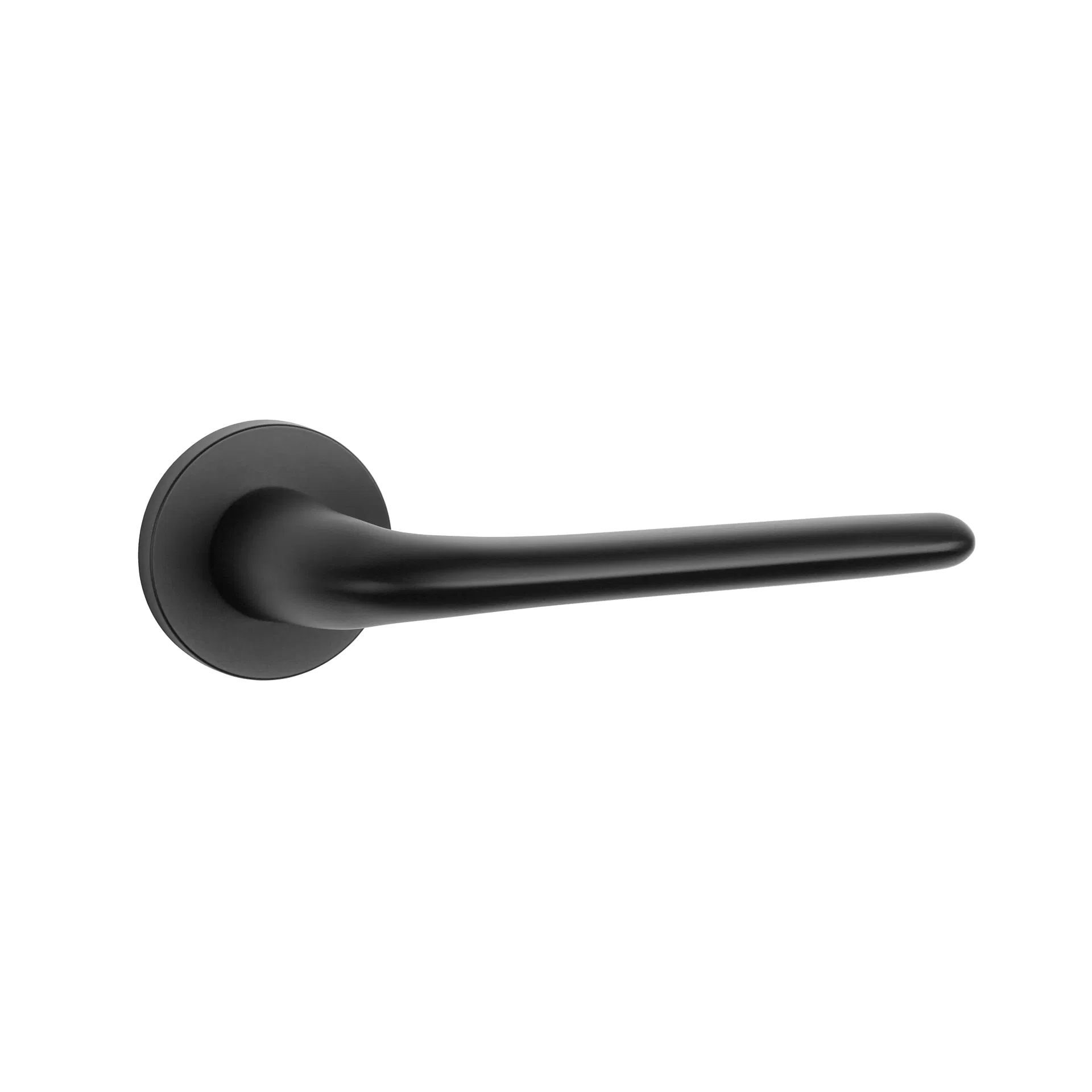 Building Hardware Black Square Iron with Aluminum Alloy Panel Door Handle Mortise Door Lock for Main Door