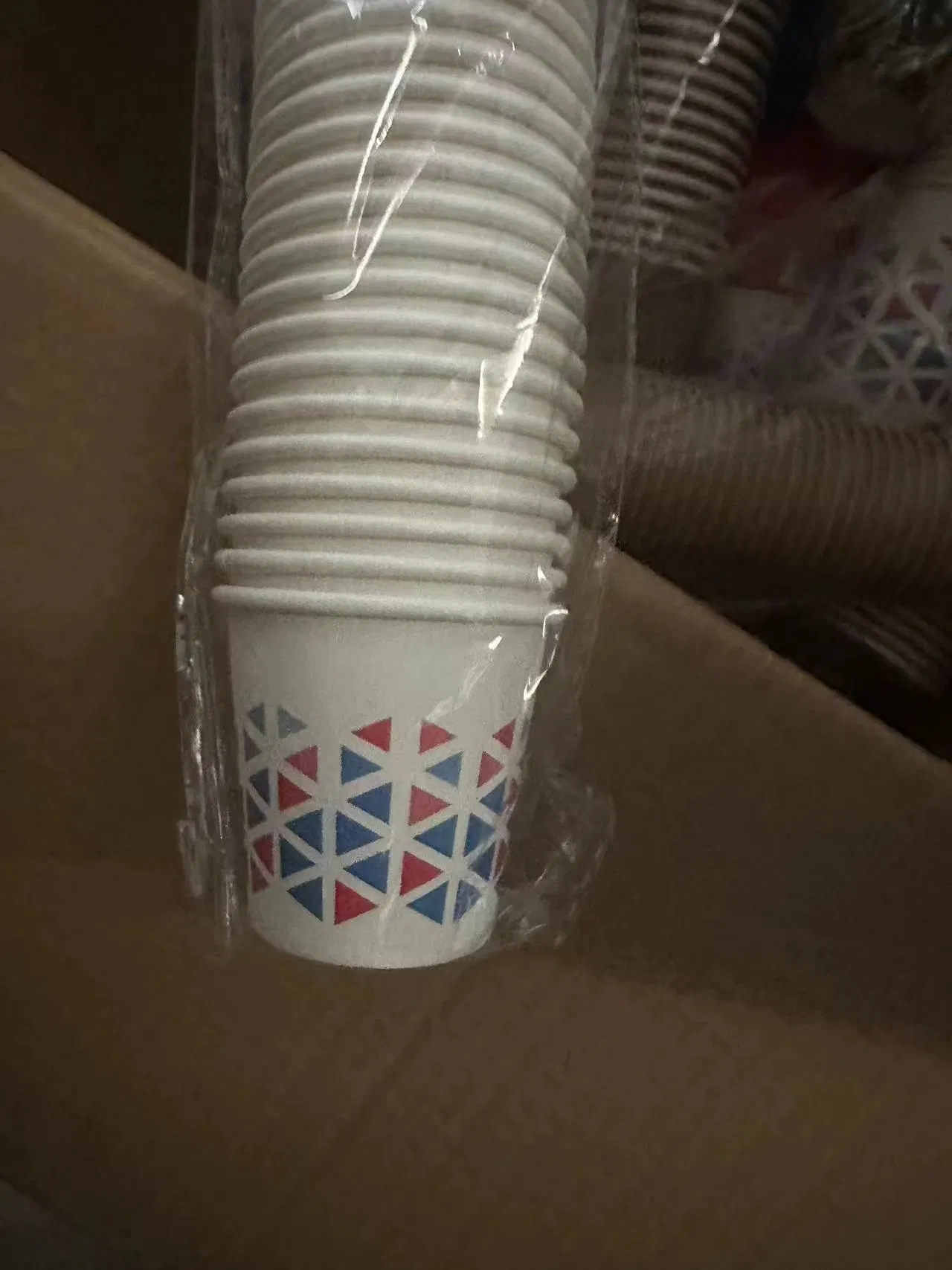 Biodegradable Disposable Coffee PLA PE Paper Cup with Lid