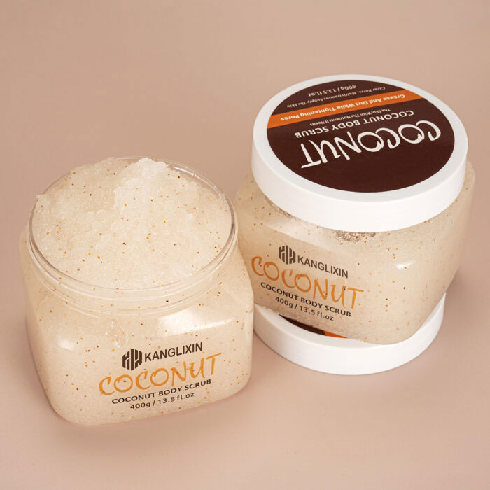 Natural Organic Vegan Whitening Moisturizing Exfoliating Whitening Face Coffee Body Scrub