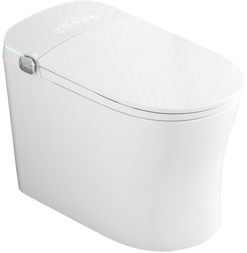 Very Simple, Hot Selling, Fashionable Ceramic Floor Standing Intelligent Toilet