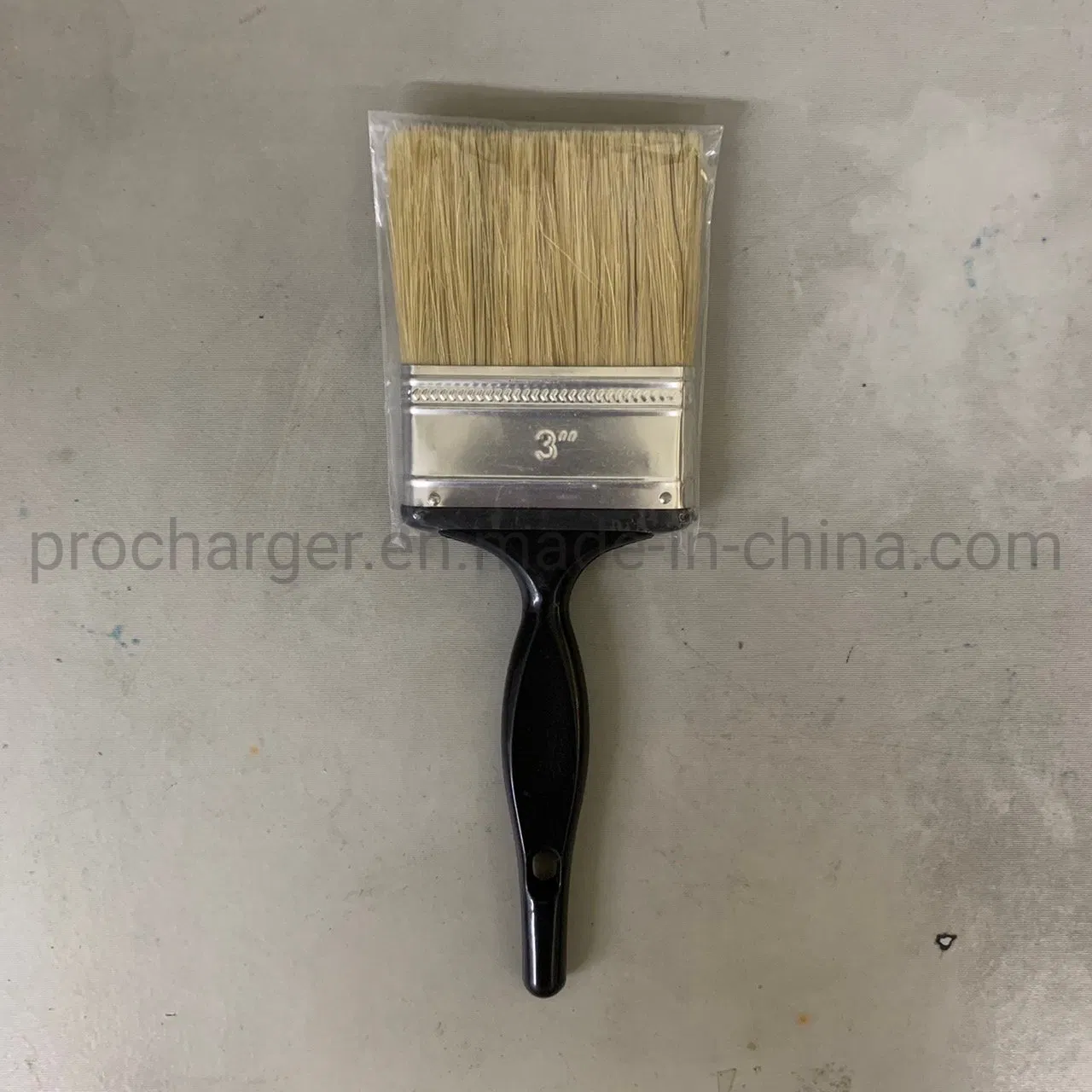 Профессиональная кисть для покраски с пластиковой ручкой