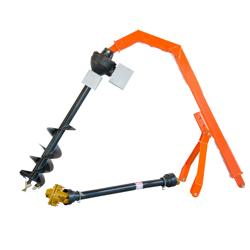 Agricultural Equipment 3 Point Linkage Earth Auger Tractor Rear Mounted Post Hole Digger for Soil Boring