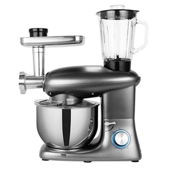 Stand Food Mixer Multifunctional Dough Kneader Egg Mixing Mini Stand Mixer with Noodle Maker Meat Grinder