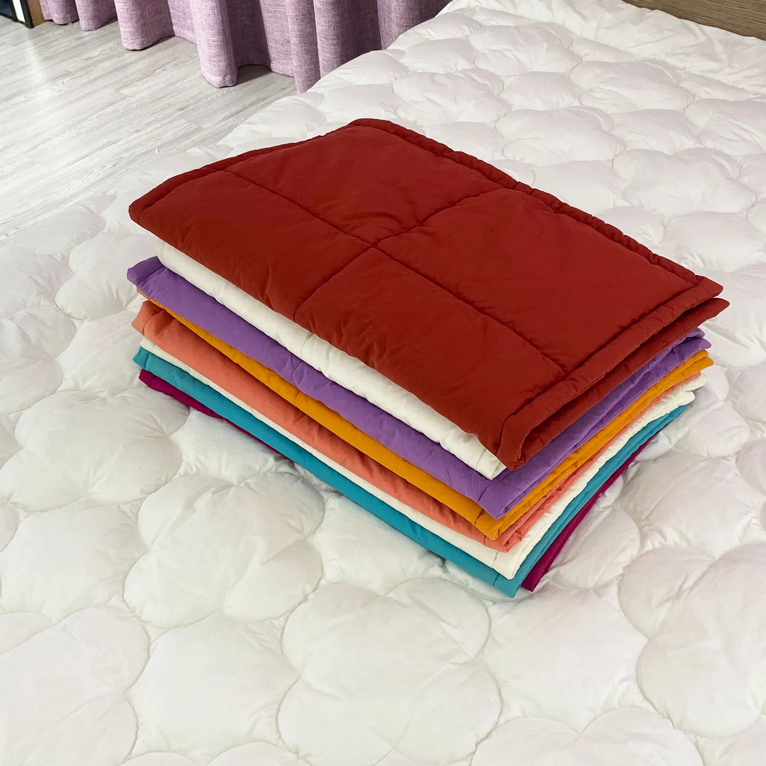 Factory 100% Cotton Bedding Velvet Resistant Worsted Twill Soft Around Inner Seam Pillow Case