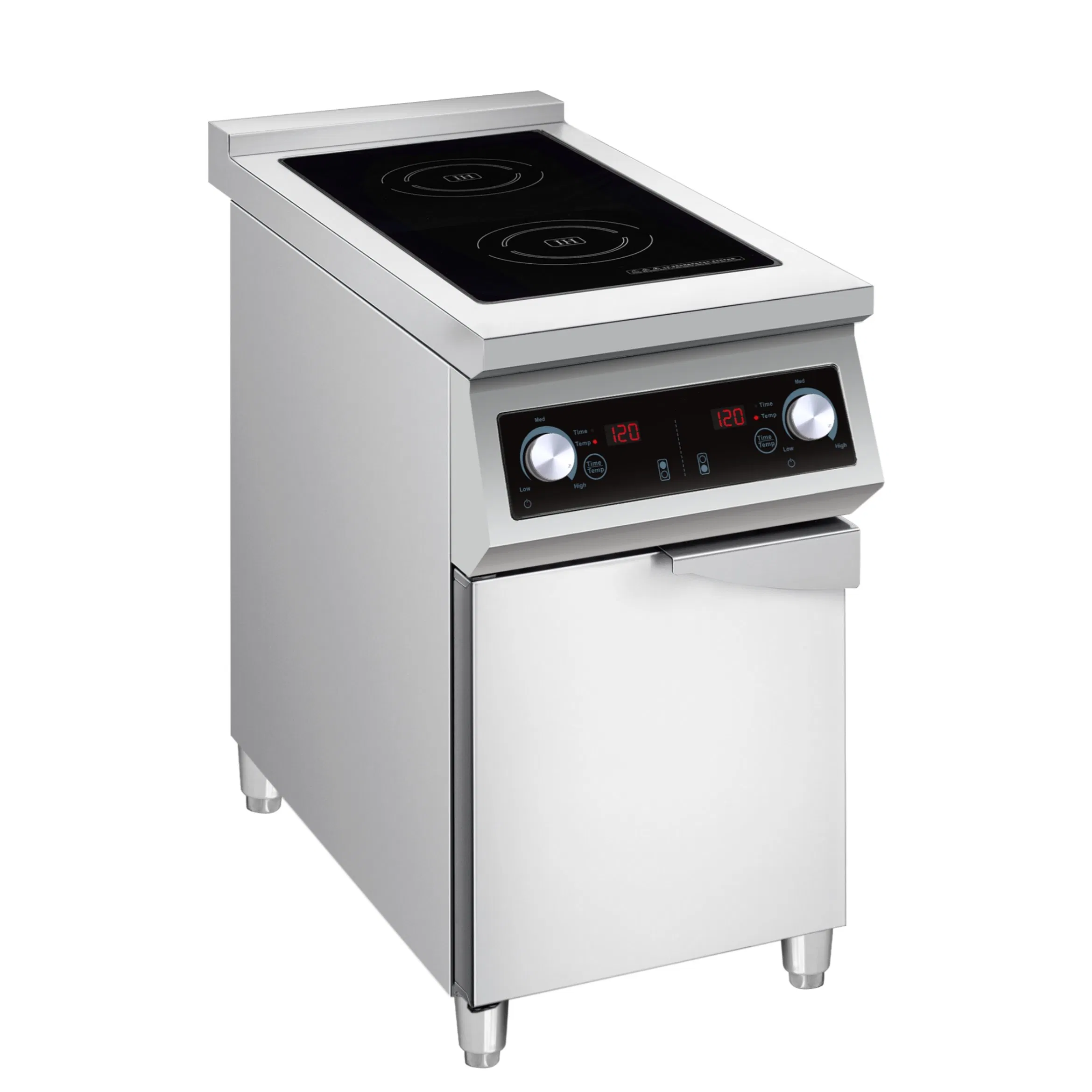 Big Power 4 Burner Induction Cooker with Cabinet