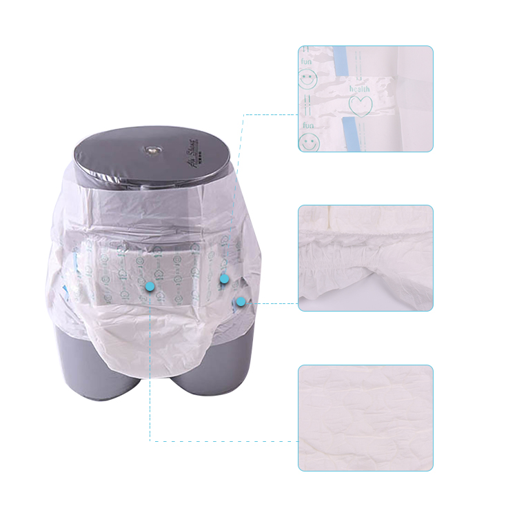 Ultra Soft Absorbent Adult Diapers for Daily Use