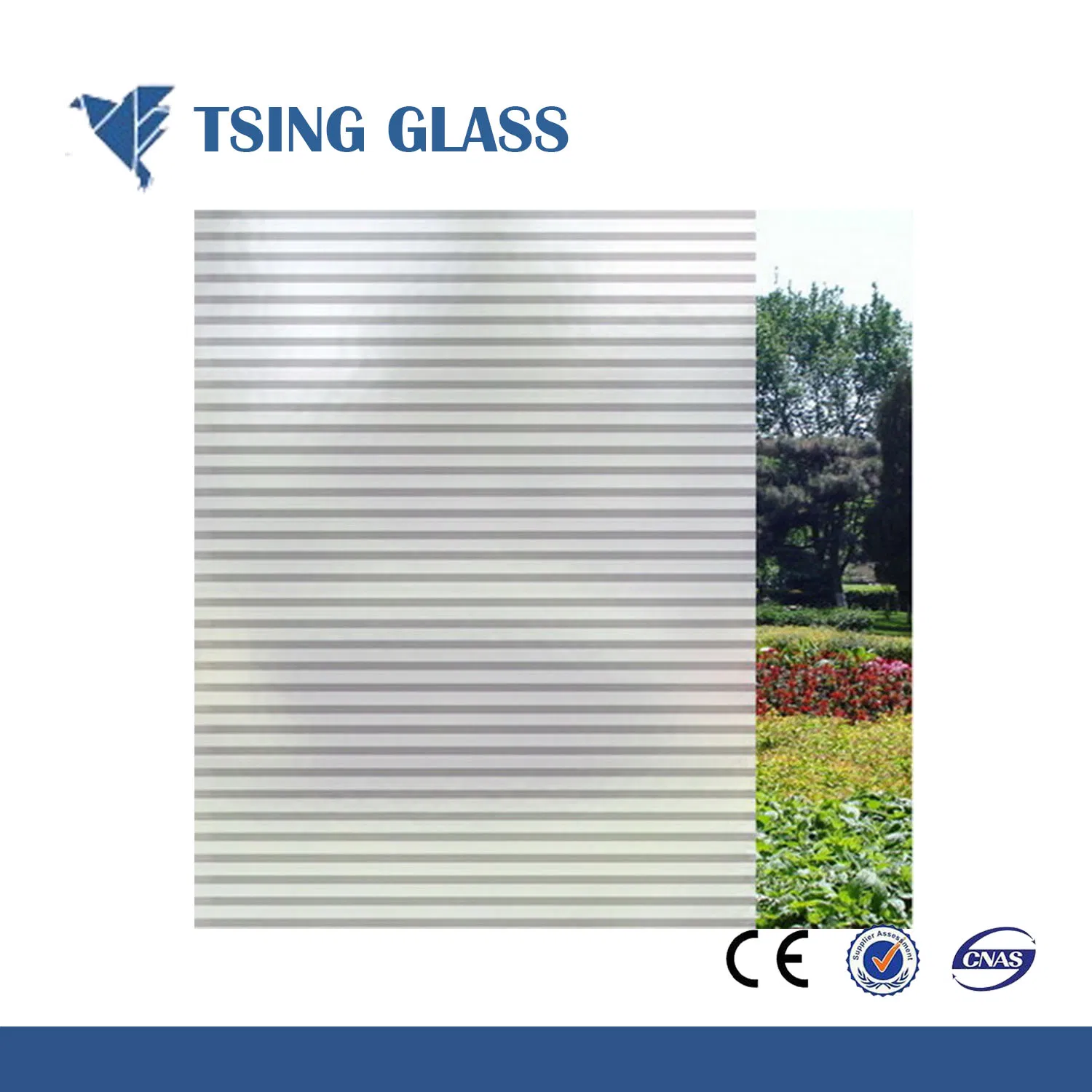 4-15mm Sandblasting Glass / Frosted Glass for Bathroom or Washing Room