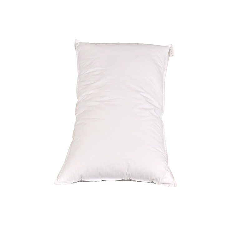 Luxury White Goose Down Bed Pillow for 5 Star Hotel Room