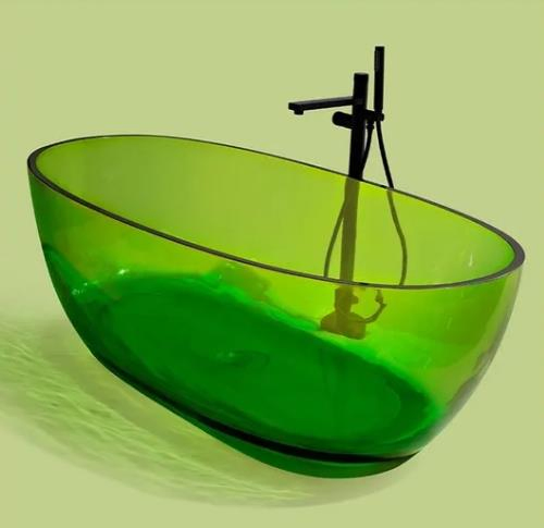 Transparent Acrylic Freestanding Bath Tubs for Bathroom