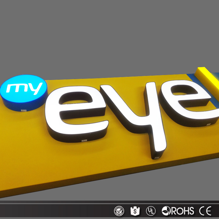 Custom 3D Logo Letter Sign Acrylic LED Channel Letter for Shop Sign