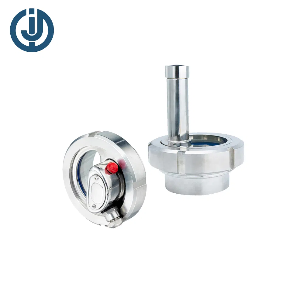 Hastelloy Industrial High Pressure Inline Welding Circular Смотровое стекло Indicator with Washers