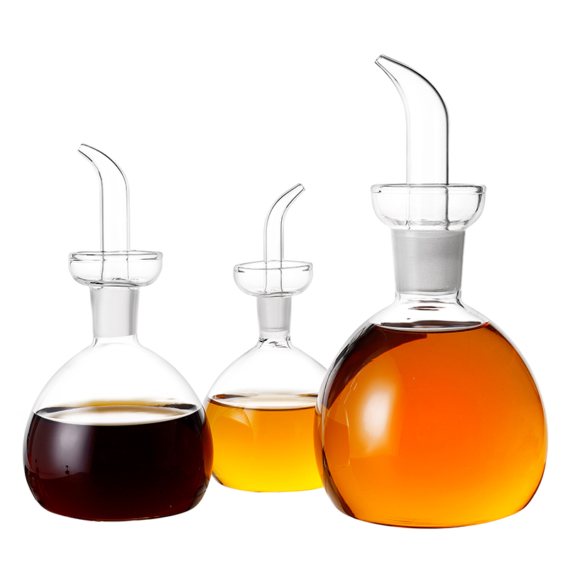 200ml 300ml 580ml Glass Olive Oil Dispenser Bottle Glass Oil Decanter and Cruet Olive Oil Dispenser Bottle Oil Dispenser Oil Bottle