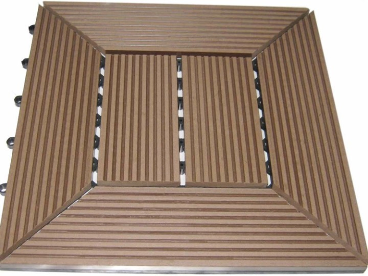 Напольная плитка WPC для террас и балконов