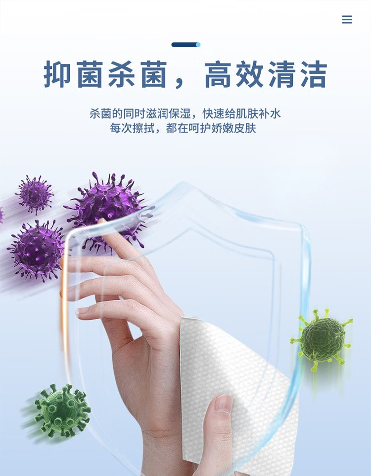 China Custom 40g Weight 80 PCS Eco Friendly Natural Compostable Water Wipes for Baby Organic Biodegradable Bamboo Baby Wet Wipes