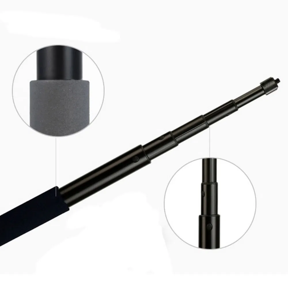 Hot Selling Panoramic Camera Stealth Shooting Aluminum Alloy Telescopic Rod Selfie Stick