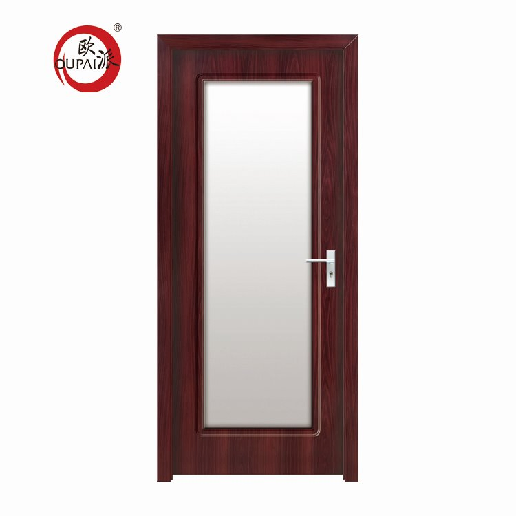 Hot Sale Product Top Grade Interior Wooden Toilet Fiberglass Entry Door
