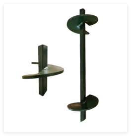 Винтовые анкеры одинарные и двойные для фундаментов