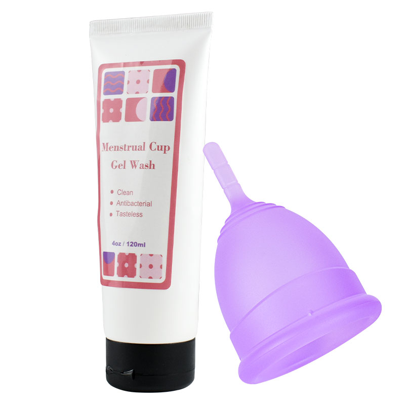 100% Natural Ingredients Menstrual Cup Cleaner Wash Gel