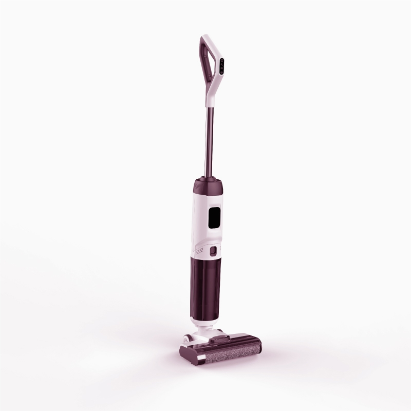 High Suction Cordless Floor Scrubber Machine & Vacuum Cleaner for Home Cleaning