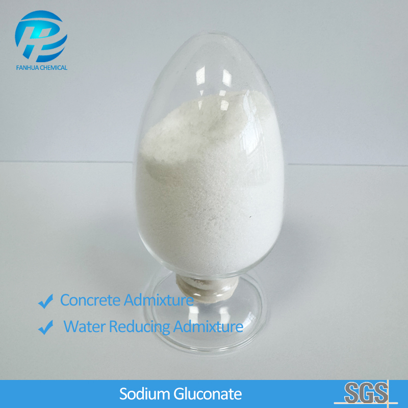 Eco Friendly Sodium Gluconate Water Reducer for Concrete Admixture