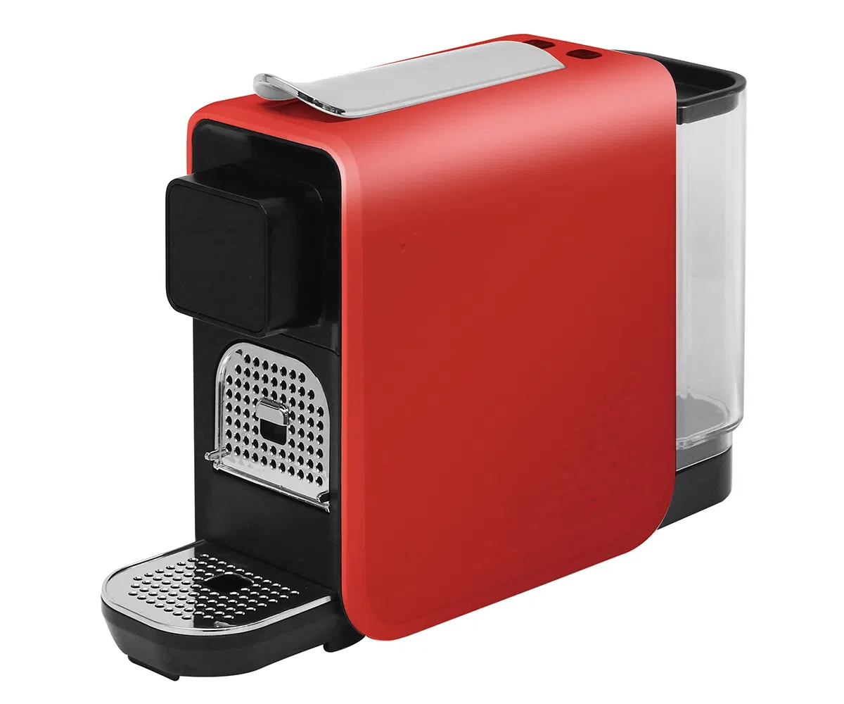 Versatile Pod Coffee Machine with Frother and Compact Design