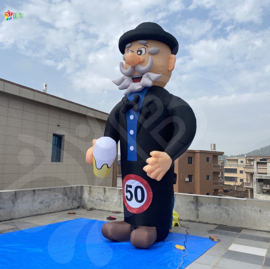 Holland Inflatable Cartoon, Netherlands Cartoon Inflatable, Inflatable Abraham