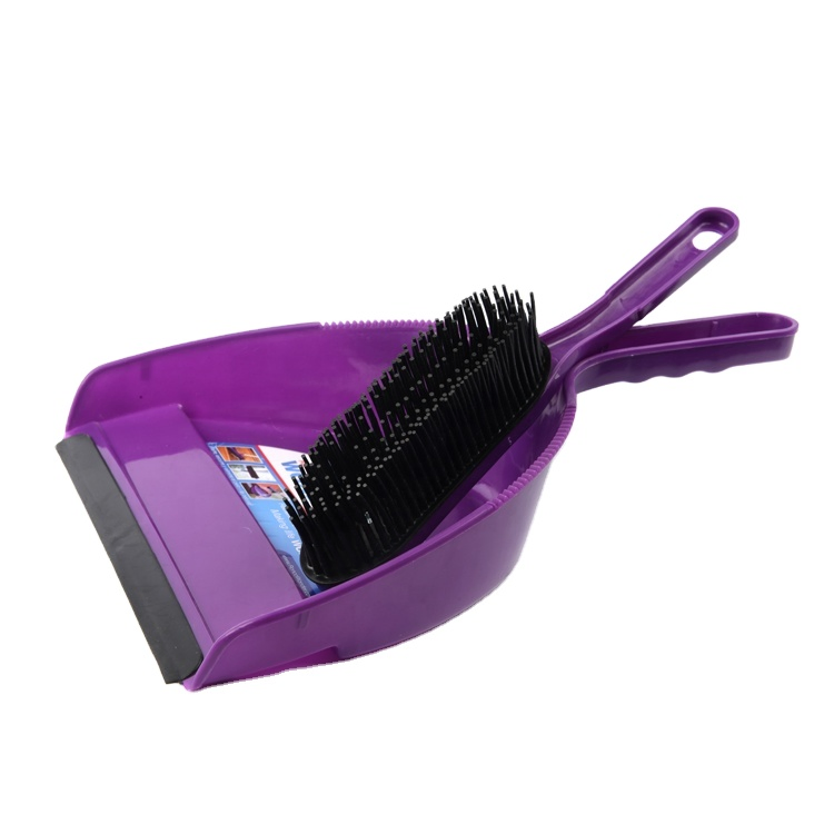 Hair Removal Products Household Cleaning Multipurpose Brush/Scrubber and Dustpan Set