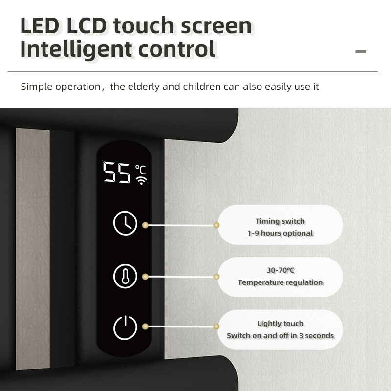Электрический полотенцесушитель настенный с подогревом