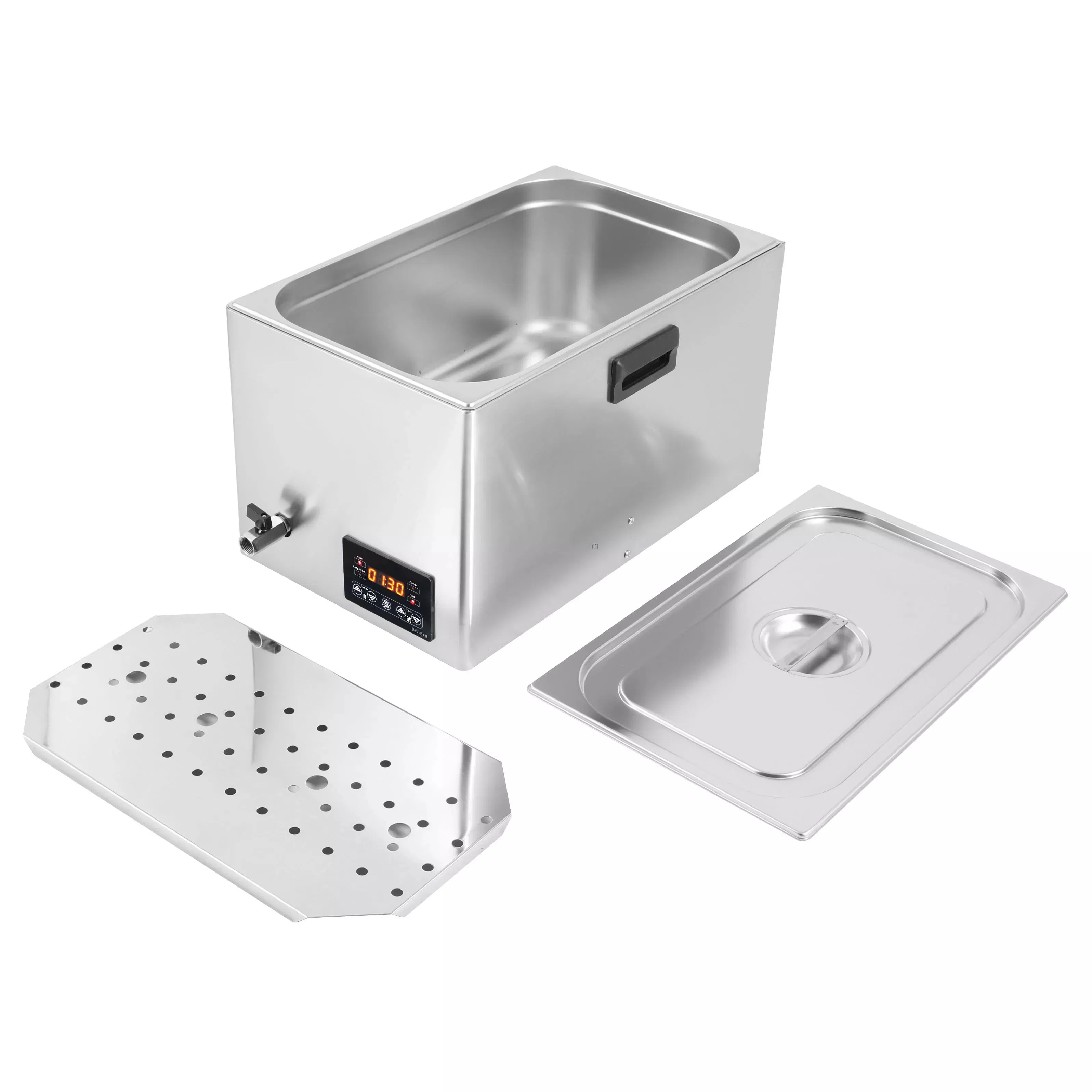 Heavybao Low Temperature Slow Food Cooker Warmer with Hinge Cover Warming Station for Catering Equipment