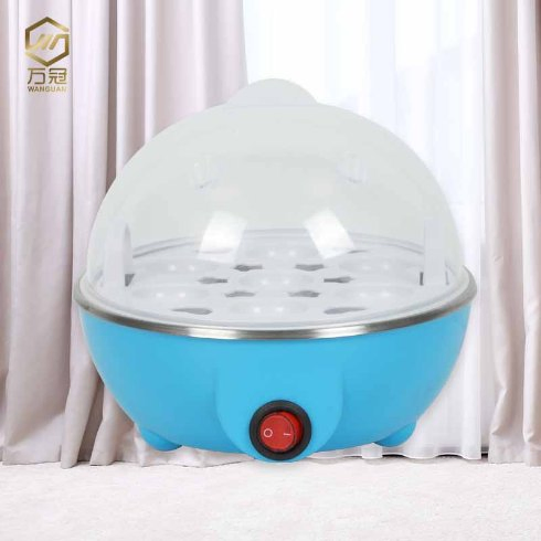 Smart Versatile Egg Cooker with Steamer Function, Compact 165mm Design