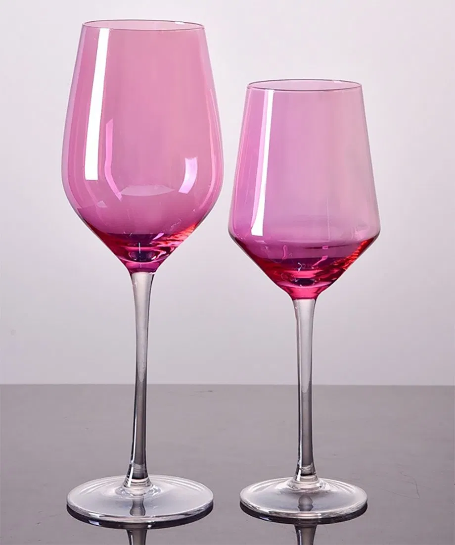 High-Quality Clear Wine Goblet Sparkling Household Red Wine Juice Glass Crystal Glass Champagne Cup