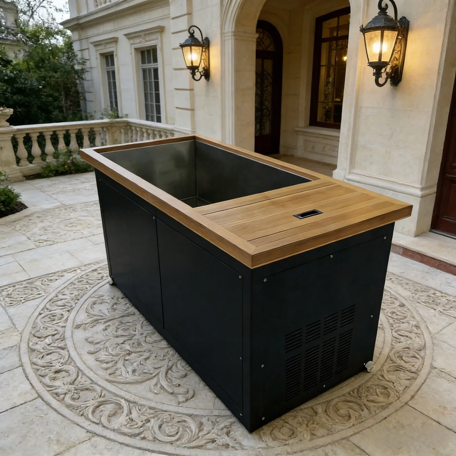 Ванна для ледяных ванн Red Cedar с системой охлаждения