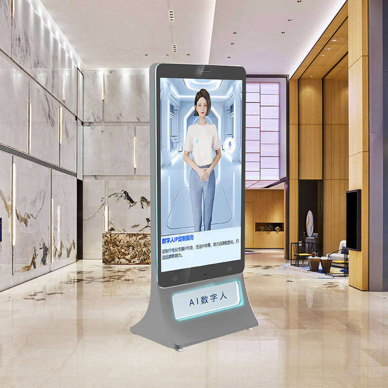 Ai Interactive Touch Screen Q&a Engagement Digital Kiosk Robot Kiosk Ai Digital Human