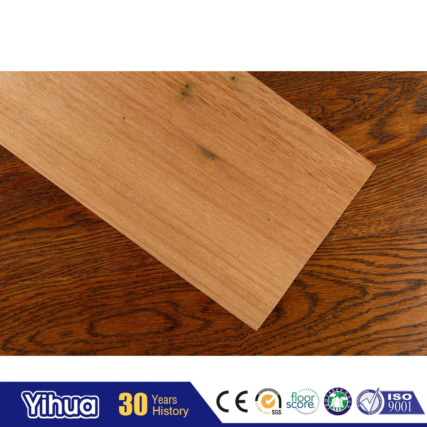 Formaldehyde Free Waterproof Durable Spc Floor Spc Flooring Spc Click Flooring Plastic PVC Lvt Laminated Flooring for Commercial Decoration
