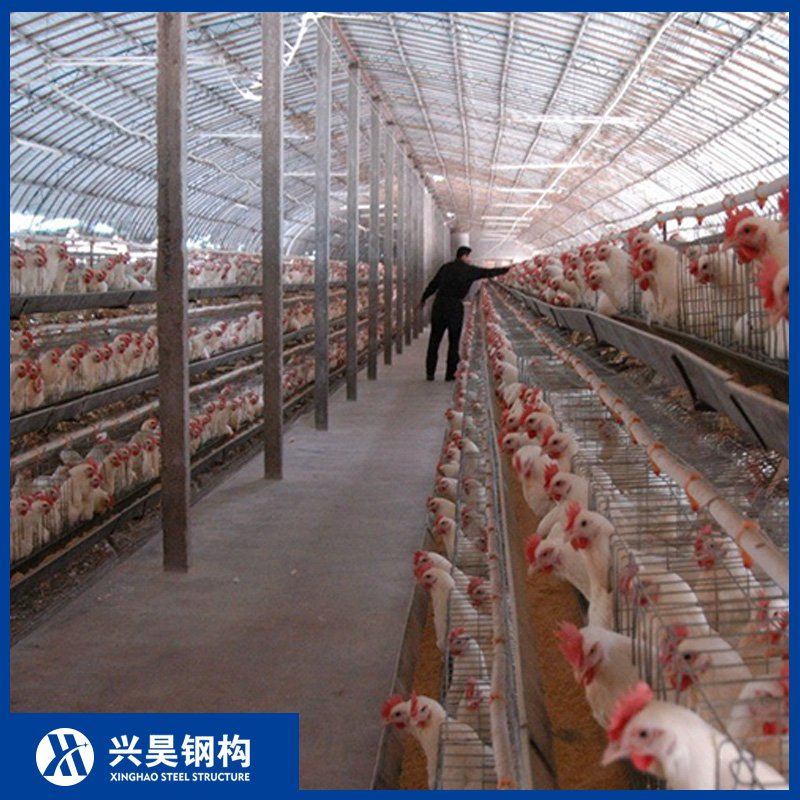 Seismic-Resistant Steel Portal Frame Prefab Metal Storage Farming Equipment Steel Structure Sheep/Goat/Pig/Hog/Cattle/Cow/Poultry House/Shed