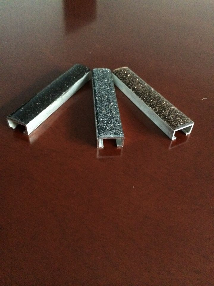 Aluminium Listello Tile Trim Decorative Customized Colors Edge