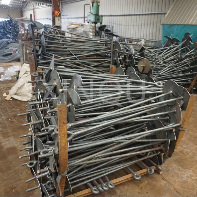 Грунтовый якорь из оцинкованной стали